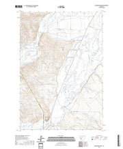 US Topo 7.5-minute map for Beaverhead Rock MT