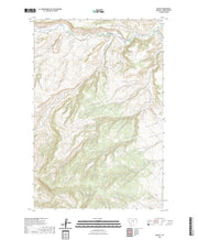 US Topo 7.5-minute map for Becket MT