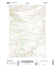 US Topo 7.5-minute map for Becket NE MT