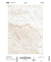 US Topo 7.5-minute map for Belfry MT