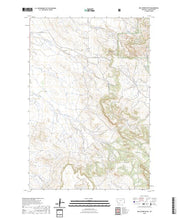 US Topo 7.5-minute map for Belltower Butte MT