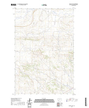 US Topo 7.5-minute map for Big Wall East MT