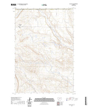 US Topo 7.5-minute map for Big Wall NW MT