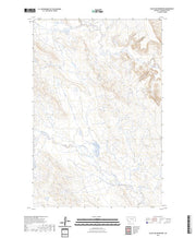 US Topo 7.5-minute map for Black Sea Reservoir MT