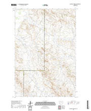 US Topo 7.5-minute map for Blacktail Creek SW MT