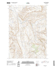 US Topo 7.5-minute map for Bluewater MT