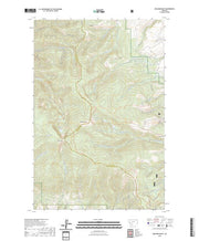 US Topo 7.5-minute map for Boulder Baldy MT