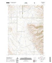 US Topo 7.5-minute map for Bowler MT