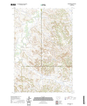 US Topo 7.5-minute map for Brandenberg MT