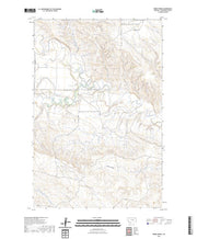 US Topo 7.5-minute map for Breed Spring MT