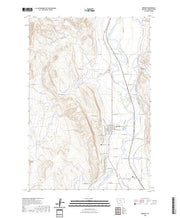 US Topo 7.5-minute map for Bridger MT