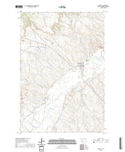 US Topo 7.5-minute map for Broadus MT