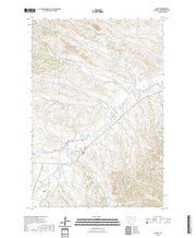 US Topo 7.5-minute map for Busby MT