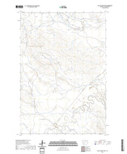 US Topo 7.5-minute map for Cactus Creek West MT