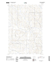 US Topo 7.5-minute map for Calamity Coulee MT