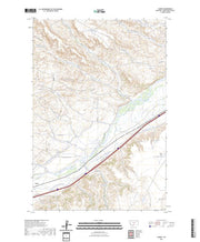 US Topo 7.5-minute map for Carney MT