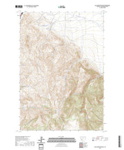 US Topo 7.5-minute map for Gallagher Mountain MT