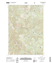 US Topo 7.5-minute map for Garnet Mountain MT