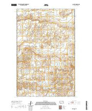 USGS US Topo 7.5-minute map for Gay Dam MT 2020