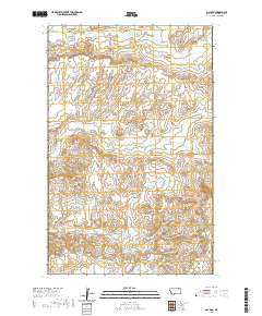 USGS US Topo 7.5-minute map for Gay Dam MT 2020