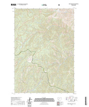 US Topo 7.5-minute map for Horse Creek Pass MTID