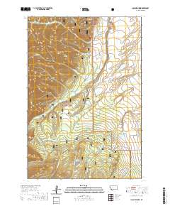 USGS US Topo 7.5-minute map for Isaac Meadows MT 2020