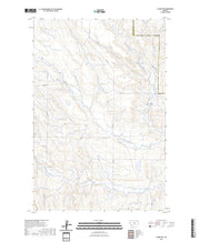 US Topo 7.5-minute map for Lavina NW MT