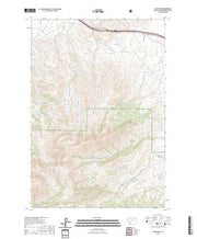 US Topo 7.5-minute map for Lima Peaks MT