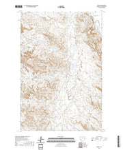 US Topo 7.5-minute map for Mizpah MT