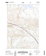 US Topo 7.5-minute map for Monida MTID