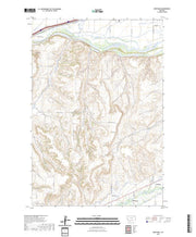 US Topo 7.5-minute map for Montaqua MT