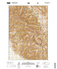 USGS US Topo 7.5-minute map for Morrison Lake MTID 2020