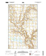 USGS US Topo 7.5-minute map for North Chinook Reservoir MT 2020