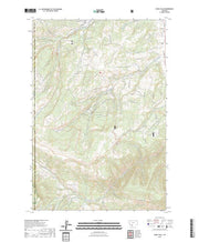 US Topo 7.5-minute map for Ousel Falls MT