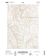 US Topo 7.5-minute map for Pryor NW MT