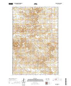 Usgs Us Topo 7.5-minute Map For Rock Creek Mt 2020 – American Map Store