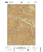 USGS US Topo 7.5-minute map for Saltese MTID 2020