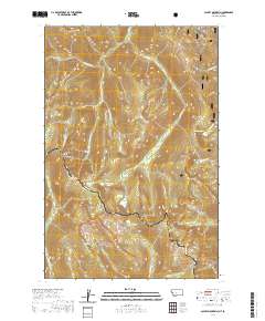 USGS US Topo 7.5-minute map for Schley Mountain MTID 2020