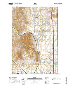 USGS US Topo 7.5-minute map for Scratchgravel Hills MT 2020