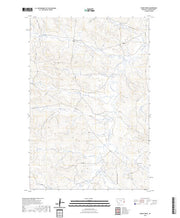 US Topo 7.5-minute map for Skunk Creek MT