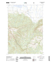 US Topo 7.5-minute map for Slide Mountain MTID