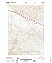 US Topo 7.5-minute map for Snowline MT