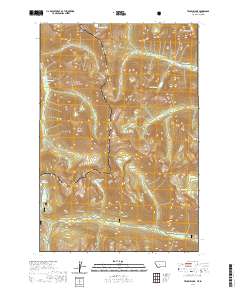 USGS US Topo 7.5-minute map for Tenmile Lake MTID 2020