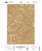 USGS US Topo 7.5-minute map for Thompson Pass MTID 2020