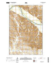 USGS US Topo 7.5-minute map for Three Buttes MT 2020