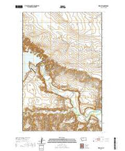 USGS US Topo 7.5-minute map for Tiber Dam MT 2020