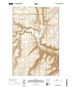 USGS US Topo 7.5-minute map for Timber Coulee North MT 2020