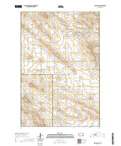 USGS US Topo 7.5-minute map for Union School MT 2020