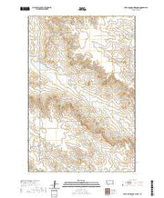 USGS US Topo 7.5-minute map for Upper Cracker Box School MT 2020