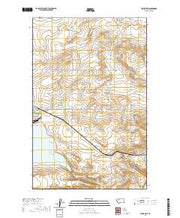 USGS US Topo 7.5-minute map for Valier East MT 2020